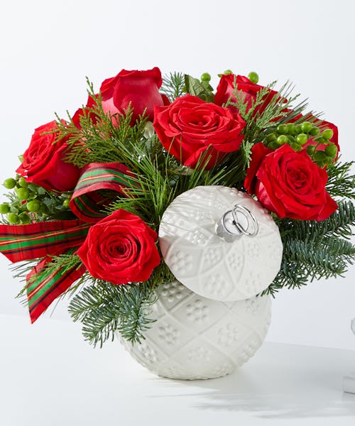 Trimming the Tree Bouquet