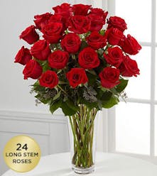 Choose 12 Roses,  18 Roses, 24 Roses or 36 Roses