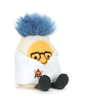 Amuseables Boiled Egg Scientist Outfit