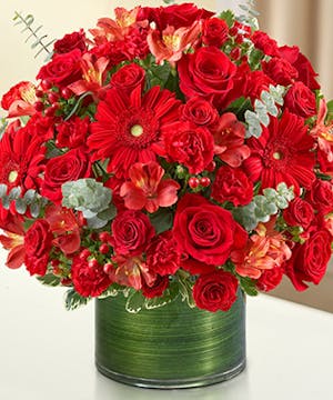 All Red Sympathy Bouquet