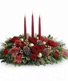 Bright Christmas Centerpiece 