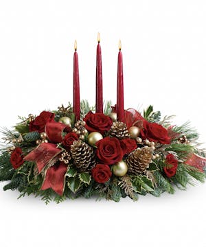 Bright Christmas Centerpiece