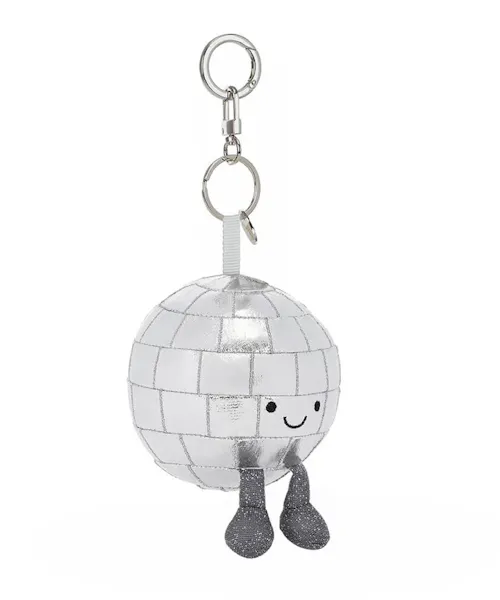 Amuseables Disco Ball Bag Charm by Jellycat London