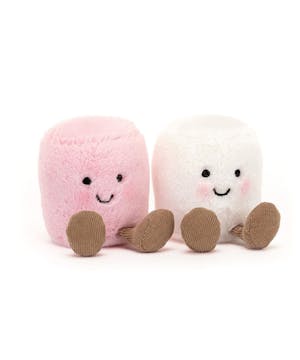 Jellycat Amuseables Pink & White Marshmallows