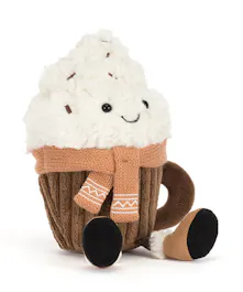 Amuseables Scarffles Hot Chocolate by Jellycat London