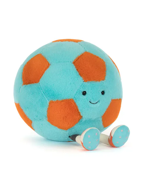 Amuseables Sports Soccer Ball by Jellycat London