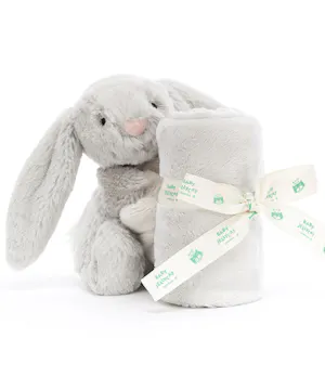 Bashful Bunny Soother Silver by Jellycat London