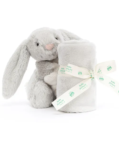 Bashful Bunny Soother Silver by Jellycat London