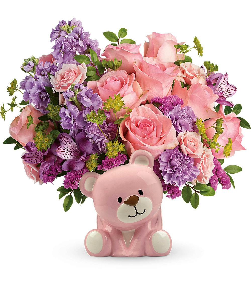 flowers for baby girl arrival