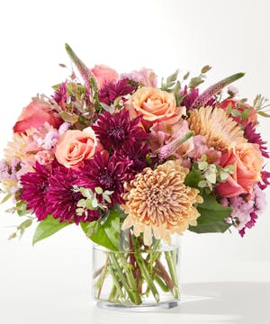 Fall Rose & Lily Bouquet