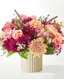 Fall Rose & Lily Bouquet 