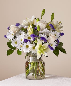 Blue & White Floral Bouquet