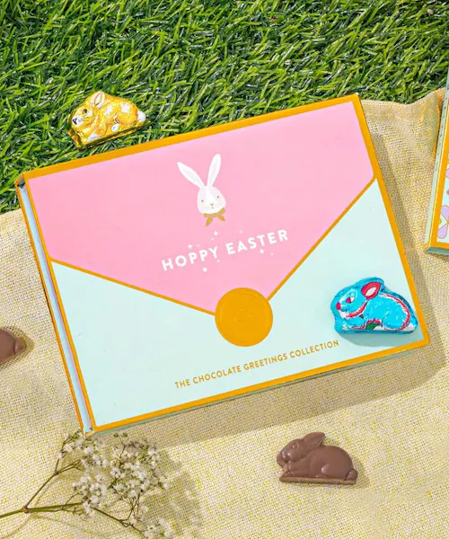 Bonnie & Pop Hoppy Easter Card