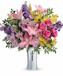 Pink & Lavender Sympathy Bouquet 