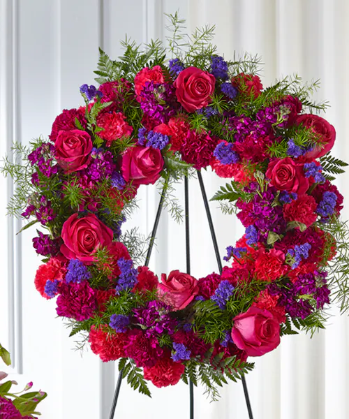 Calming Colors Wreath