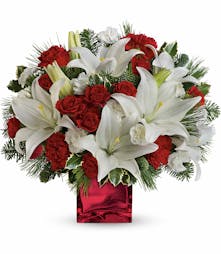Red & White Christmas Bouquet 