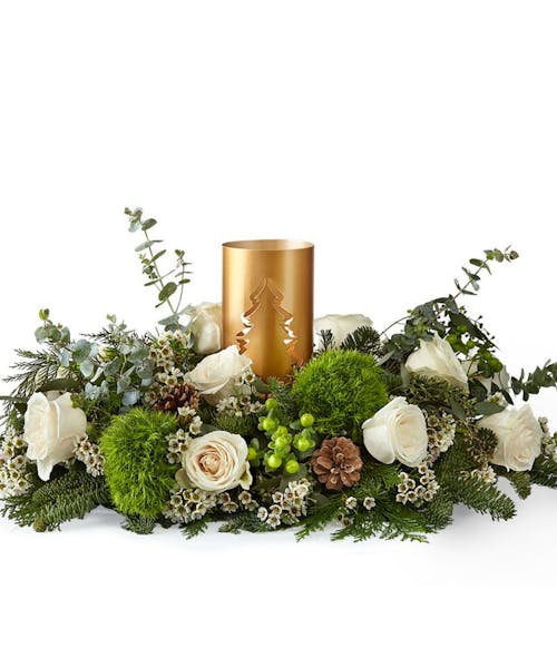 Chestnuts Roasting Holiday Centerpiece