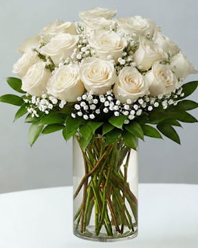 Colorado Beauty White Rose Bouquet