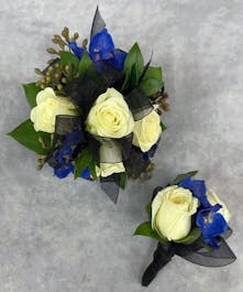 Rose Corsage & Boutonniere 