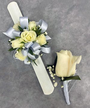 Rose Corsage & Boutonniere