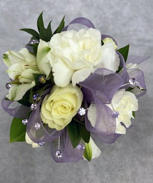 White Wrist Corsage