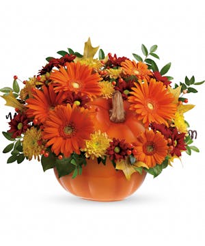 Pleasing Pumpkin Arrangement