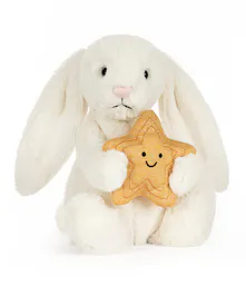 Cream Bunny with Star by Jellycat London