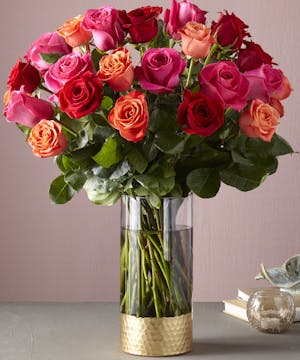 Mixed Color Rose Bouquet