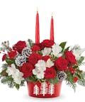 Evergreen Charm Christmas Centerpiece