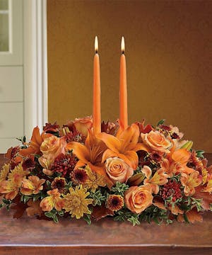 Beautiful fall centerpiece.
