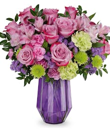 Elegant Lavender & Pink Bouquet 