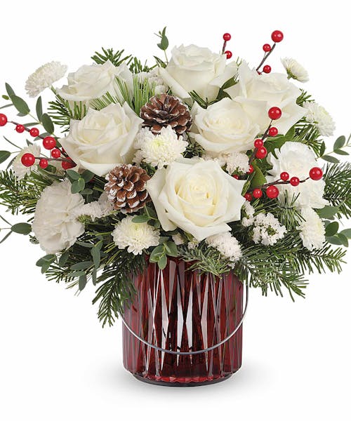 Gleaming Holiday Bouquet