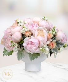 Peony, Rose and Stock Bouquet 