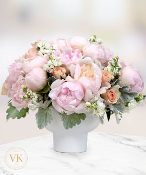 Peony, Rose and Stock Bouquet