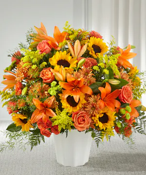Harvest Thoughts Floor Basket