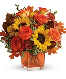 Express yourself with beautiful fall flowers. 