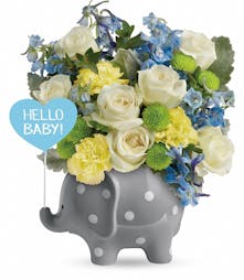 Blue Baby Boy Arrangement