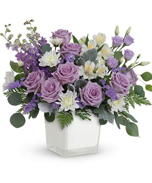Beautiful Lavender & White Bouquet