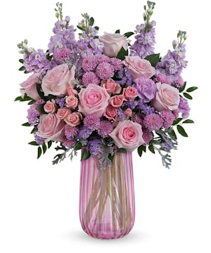 Elegant Pink & Lavender Bouquet