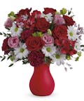 Kissed With Crimson Valentine Bouquet