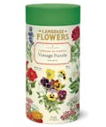 Cavallini Vintage Puzzle Language of Flowers