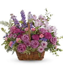 Spring Flower Basket 