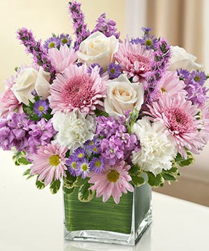 Lavender & White Sympathy Bouquet