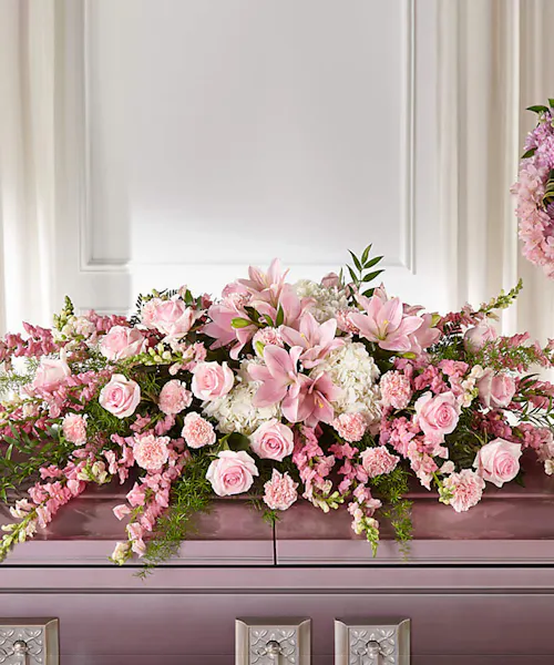 Life & Remembrance Casket Spray