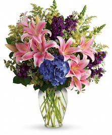 Bright Mixed Color Sympathy Bouquet 