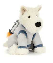 Munro Scottie Dog Space Outfit by Jellycat London