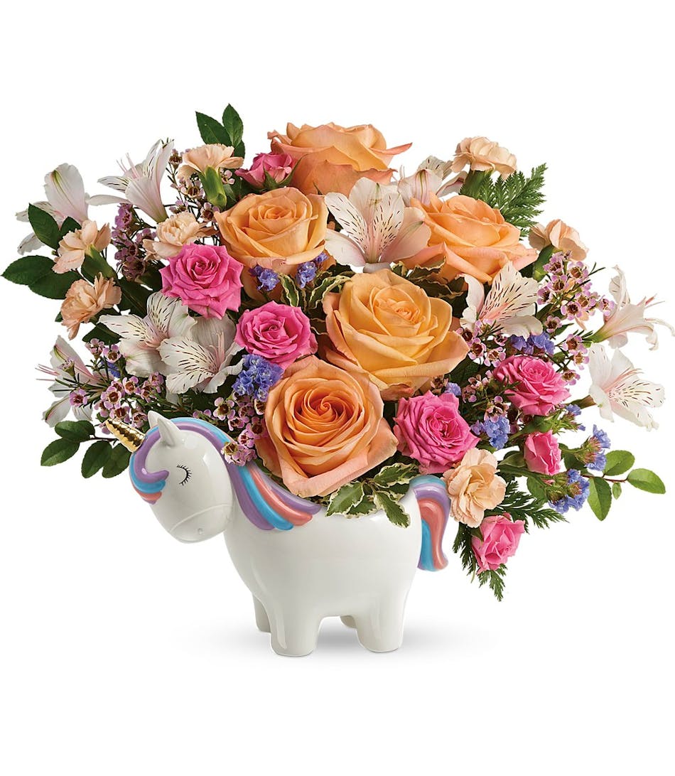 Download Magical Garden Unicorn Bouquet: Unique Floral Bouquet ...