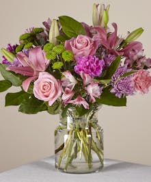 Lavender & Pink Spring Bouquet 