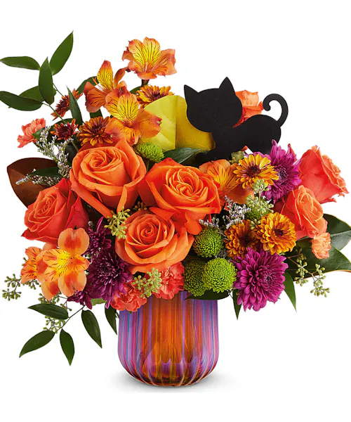Midnight Meow Bouquet