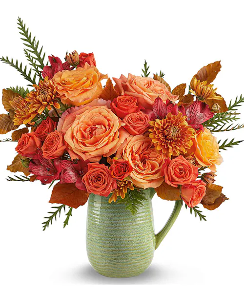 Modern Sage Fall Bouquet